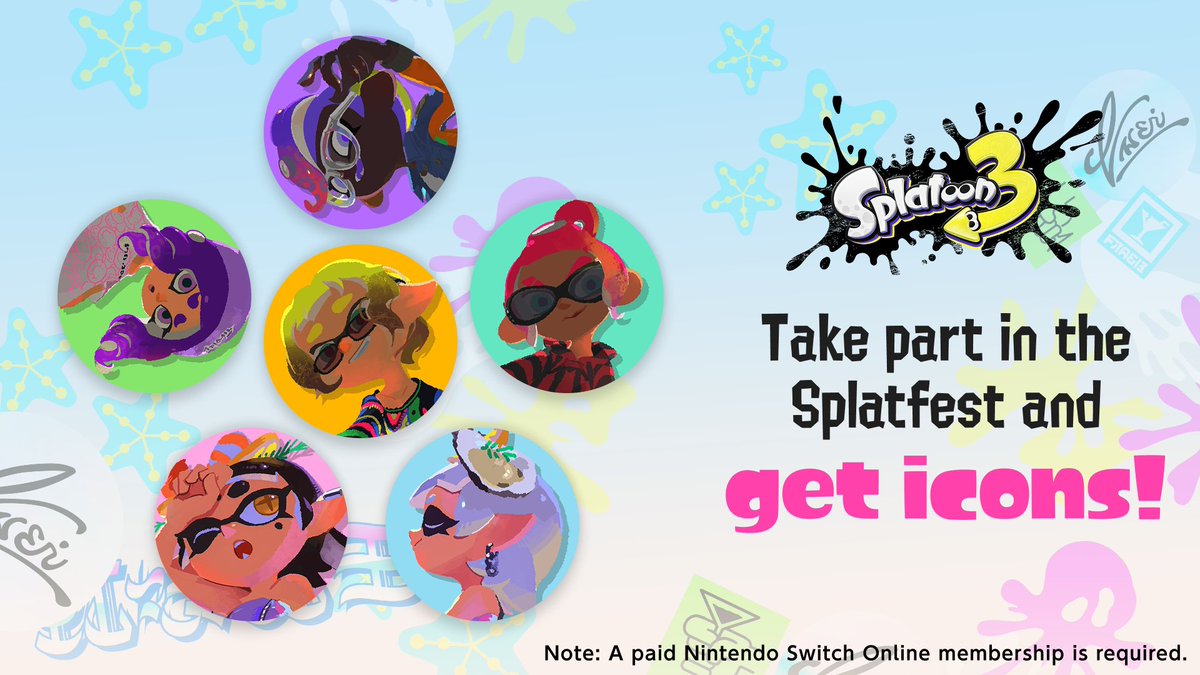 BreadBug22's tweet photo. There's also these new character parts you can get for taking part in the Splatfest!! https://t.co/Zl3Z2aHgVB