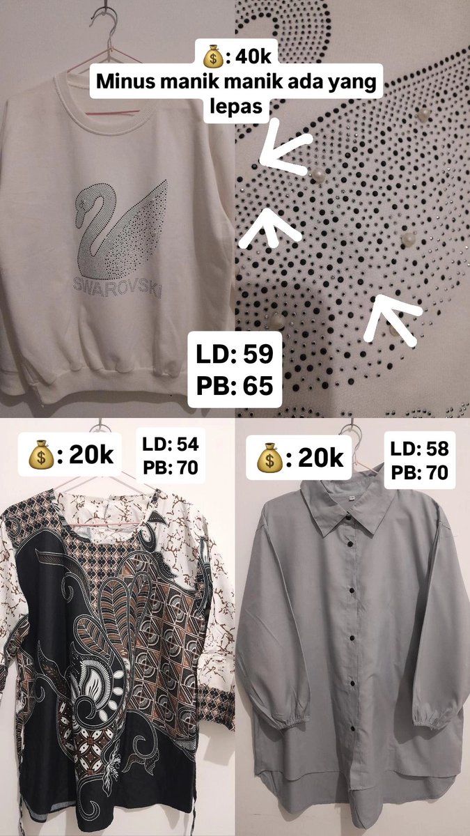 lwzruby's tweet photo. WTS Preloved 
Start from 15k

Tanya" langsung dm aja https://t.co/a2ZFGFtR2K