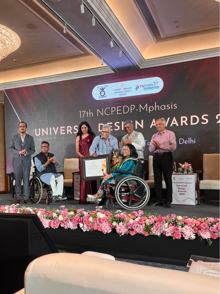 stpiindia's tweet photo. Shri Arvind Kumar (@arvindtw), Director General, STPI, at the Fireside Chat on “Financing the Missing Infrastructure: Building India’s Assistive Technology Ecosystem”, held during the NCPEDP-Mphasis Universal Design Awards in New Delhi on 14.08.2026, highlighted the importance of building a strong, sustainable and inclusive assistive technology ecosystem that harnesses India's capabilities in technology, innovation and entrepreneurship.

Key highlights from his address:

🔹 Viksit Bharat @2047 is a vision of inclusive growth, empowering every section of society to contribute to India’s development. Inclusion also calls for a mindset where persons with disabilities are recognised as capable contributors to the workforce and innovation ecosystem.

🔹 AI is opening new possibilities in assistive technology, enabling the development of more personalised solutions for persons with disabilities.

🔹 India’s vibrant startup ecosystem can play a pivotal role in addressing real-world accessibility challenges by transforming identified needs into innovative solutions.

🔹 The ecosystem needs to move beyond one-time CSR and subsidy-led interventions towards sustainable infrastructure that enables private players and innovators to build, scale and sustain solutions.

🔹 Dedicated Assistive Technology Hubs and Centres of Entrepreneurship can foster innovation, support startups and accelerate the development of technology-driven solutions in this emerging domain.

🔹 An integrated marketplace for assistive technologies can make products more accessible, while also enabling users to find information on their maintenance, repair and upgrades.

He emphasised the need to build a sustainable Assistive Technology ecosystem that brings together government, startups, innovators and industry stakeholders to accelerate inclusive growth.

#STPI #NCPEDP #AssistiveTechnology #AI #Accessibility #InclusiveIndia #ViksitBharat #StartupIndia #Innovation #DigitalInclusion #TechnologyForGood

@GoI_MeitY @AshwiniVaishnaw @JitinPrasada @SecretaryMEITY  @NeGD_GoI @ncpedp_india @Mphasis @_DigitalIndia @armanaly @DeepaNagraj @TiEDelhi @startupindia