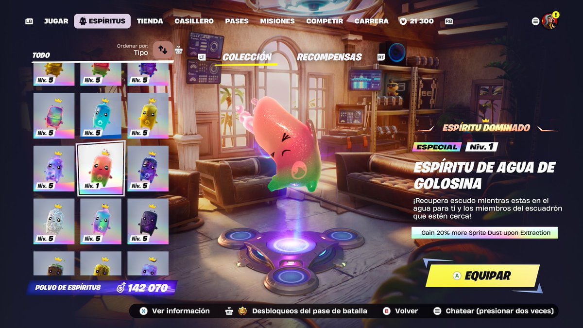 DickSan11's tweet photo. @Fortnite_ES Para cuando arreglan desbloquear los estilos de la mochila en espiritus dominados. Ya domine todos mas de una vez y nada de que salen 🫠 https://t.co/CBZL5OE9Qu