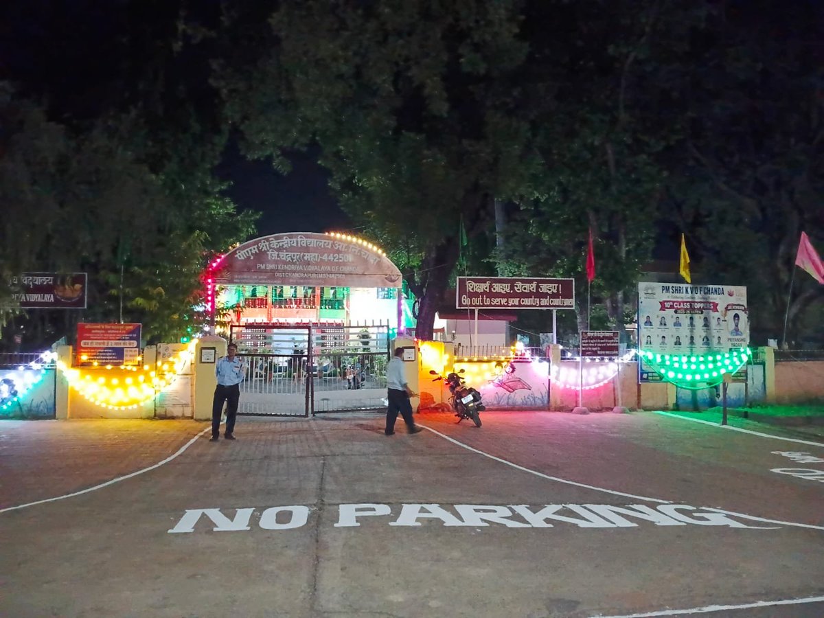KendriyaF's tweet photo. PM SHRI K V O F CHANDA on the eve of 80th Independence day https://t.co/sP6e2R7W3Y