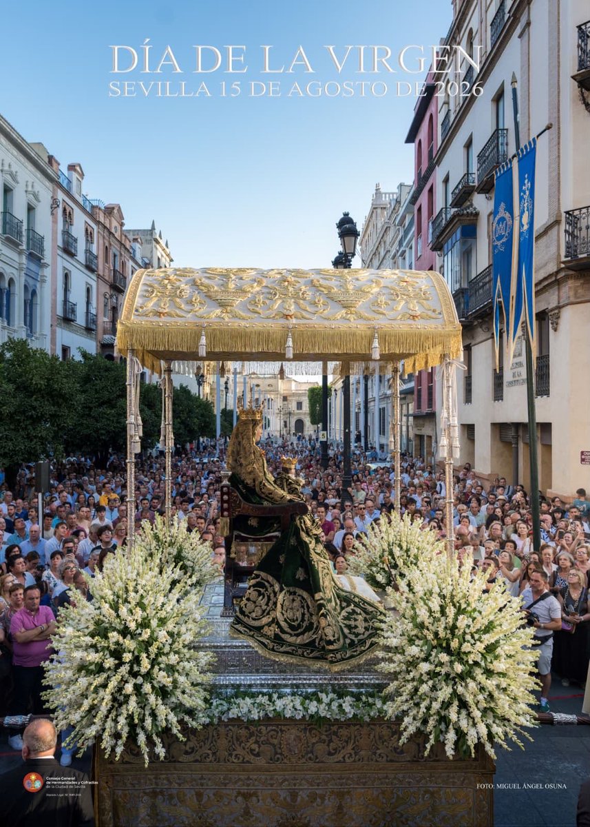 ArzobispoSaiz's tweet photo. #Sevilla se despertará mañana muy temprano para encontrarse con su Madre, la #VirgendelosReyes, como cada 15 de agosto. Miles de personas de todas las edades y condiciones la aclamaremos. Todos dirigiremos a ella la mirada, y ella contemplará con amor a cada uno de sus hijos https://t.co/5b63kQ6kGH