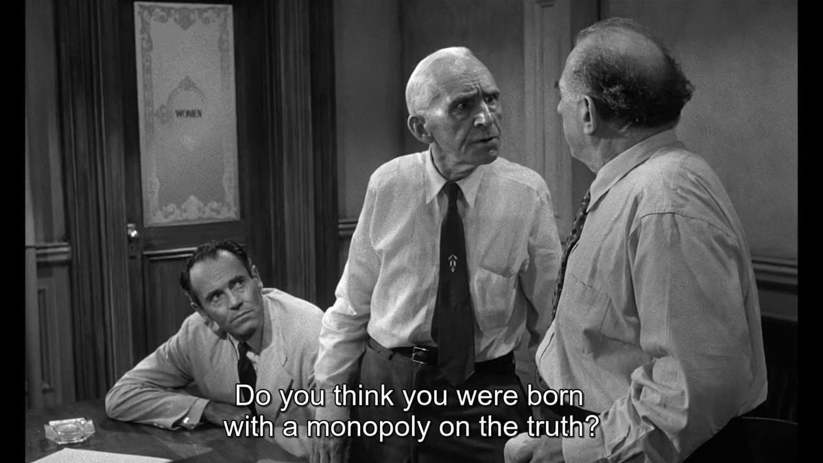 NOTCHXBU's tweet photo. 12 Angry Men (1957)

Dir. Sidney Lumet. https://t.co/ADI88YvXWC