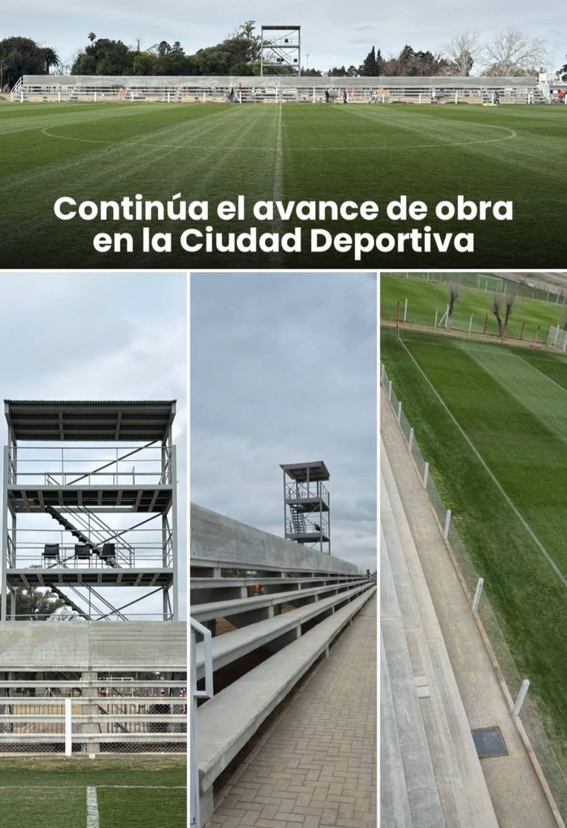 cholito82's tweet photo. Los avances del mini estadio que está construyendo #Instituto en La Agustina son una locura.
Yo no sé si se toma real dimensión.
Los que vimos La Agustina hace 15 años me entenderán... https://t.co/XWuCKZGwla