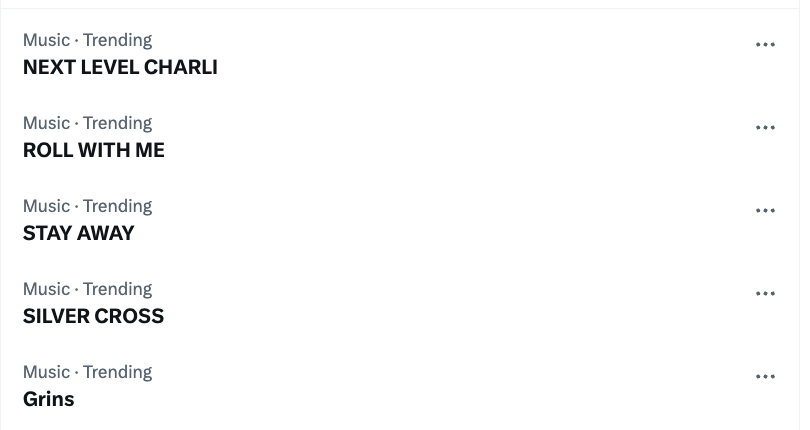 BLAMElTONYOU's tweet photo. TWITTER AUTOMATICALLY COUNTING THE MOST TWEETED SONGS... NOTED @charli_xcx https://t.co/Rfx4QXJHZX