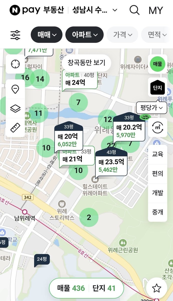 donsan_4's tweet photo. 대부분 간과하는 부동산 용어 Top 1

결론부터 말하자면
저는 부동산 재테크에서 평단가만 제대로 알아도 거의 대부분의 스터디가 끝난다고 생각합니다

평단가를 제대로 아는 건, 평범한 투자자와 "좀 치는" 투자자를 구분하는 차이점? 같은거라 보는데요

"평단가가 대체 뭐길래 그러냐?"라고
하는 분이 계실까봐 잠깐 짧게 설명하고 넘어가겠습니다

평단가는 주택 가격을 공급면적(평, 3.3m²)으로 나눈 가격입니다

예를 들어, 33평 아파트가 10억이라면 10억 나누기 33, 즉 1평당 단가가 3030만 원 인거죠

그런데 평단가를
단순히 1평(3.3m²)당 가격으로만 본다면 중요한 그림을 놓치고 있는 겁니다

같은 동네, 인근 단지라도 아파트별 평단가가 다른 경우를 많이 보셨을텐데요

그 이유는 뭘까요? 

당연한 얘기지만, 가치가 높은 아파트일수록 평단가도 높습니다

반대로 어떤 두 아파트가 대부분 비슷한 조건인 상��에서 한쪽의 평단가가 낮다면 

숨겨진 투자 기회가 잠재되어 있거나, 어떤 상이한 입지조건이 가격차이를 만든 상황일 겁니다

이렇게 평단가라는 도구를 가지고
관심 지역의 아파트들을 나열해 보면,

시세 변동 속 저평가, 고평가 구간을 발견할 수 있습니다

또한, 위에서 언급한 "좀 치는" 사람들은 도시별, 지역별, 단지별 평단가를 꿰고 있어서 저평가 단지를 직감적으로 느낍니다

혹시 부동산 스터디를 하고싶은 분들이 계시다면 주변 단지, 지역의 평단가부터 한 번 나열해서 보시길 바랍니다

아마 많은 것들이 다르게 보이실 겁니다

그리고 더 나아가서

이런식으로 구별, 더 좁혀서 지역별, 단지별로 차례로 평단가를 익히다보면 어느새 트친 분들도 "좀 치는" 부동산 투자자가 되어있을 겁니다

권역별, 지역, 동네별 평단가를 보는 방법은 첨부��� 것처럼 네이버페이로 직관적으로 볼 수 있습니다

모두 재밌는 투자생활 하시길 바라며 글을 마칩니다

즐거운 연휴 보내세요!