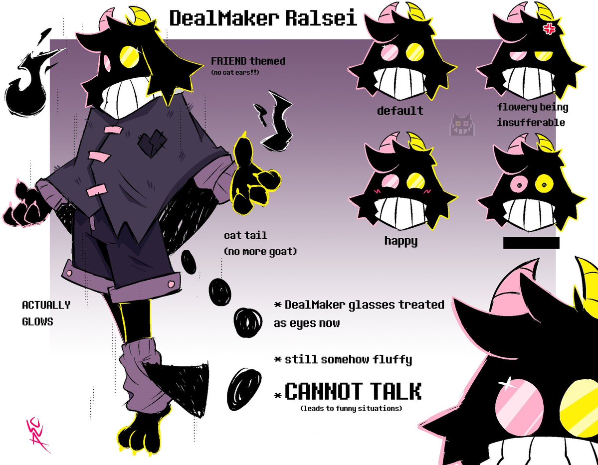 uwas_art_dump's tweet photo. My edgy ralsei transformation 
#DELTARUNE #RALSEI #DELTARUNEFANART https://t.co/e3hXjKJSey