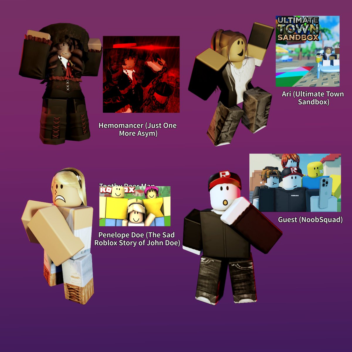 IDrawStuffz22's tweet photo. THE (UNFORTUNATE) PARTICIPANTS
#RRRedux #RobloxiansRoulette https://t.co/ocrHxIn74v