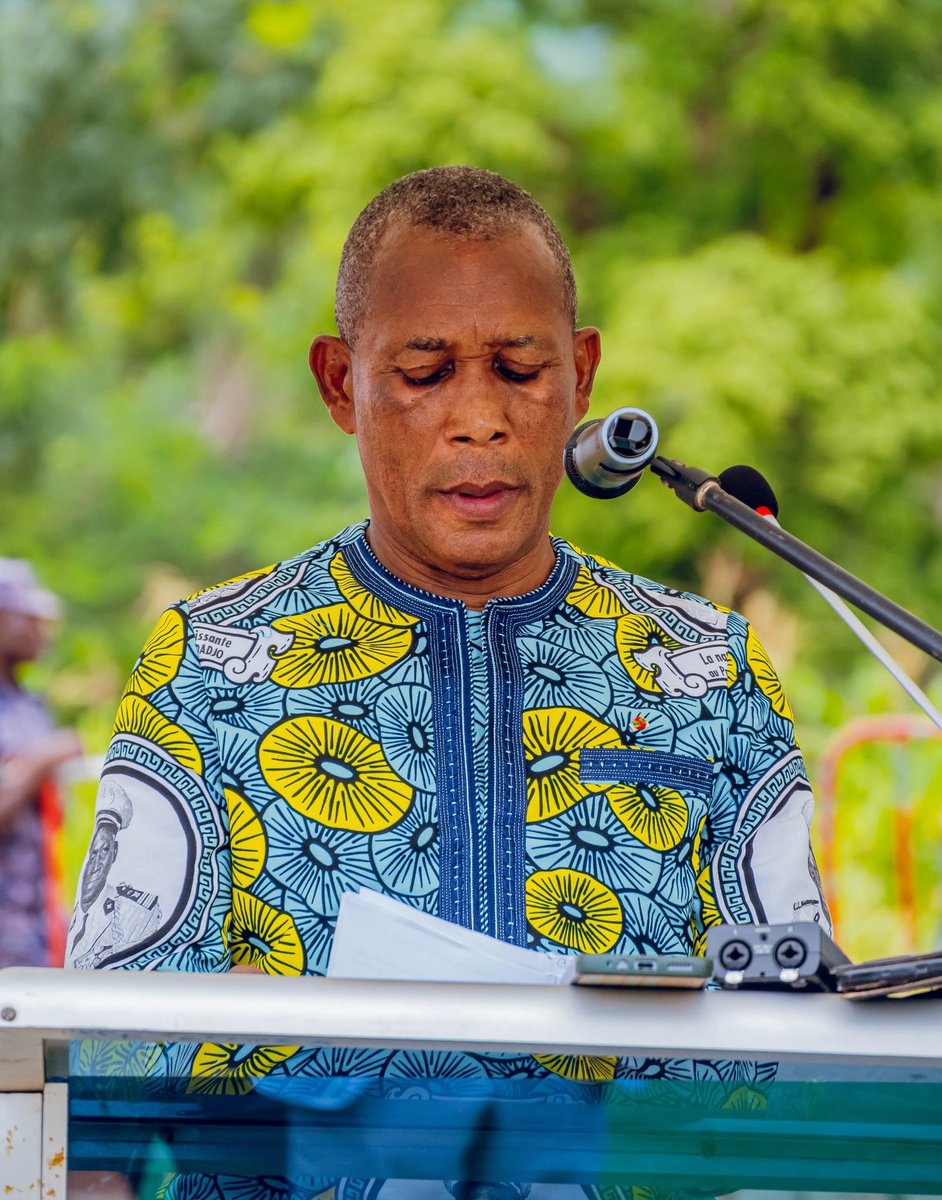 GouvKara's tweet photo. Réparation mémorielle : La nation togolaise rend hommage au Colonel Kleber Dadjo

Lire la suite : ⤵️
https://t.co/FXOCfXD65s https://t.co/dS9SlO80gu