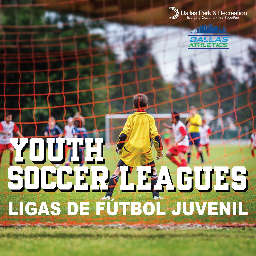 CityOfDallas's tweet photo. Fall sports are calling! ⚽🏈 Registration is open for Dallas Athletics leagues, with soccer and flag football ready for young athletes to get in the game. Sign up today and make this fall one to remember! Learn more @ https://t.co/XtnCcaM2eN https://t.co/l0OYX1ssic