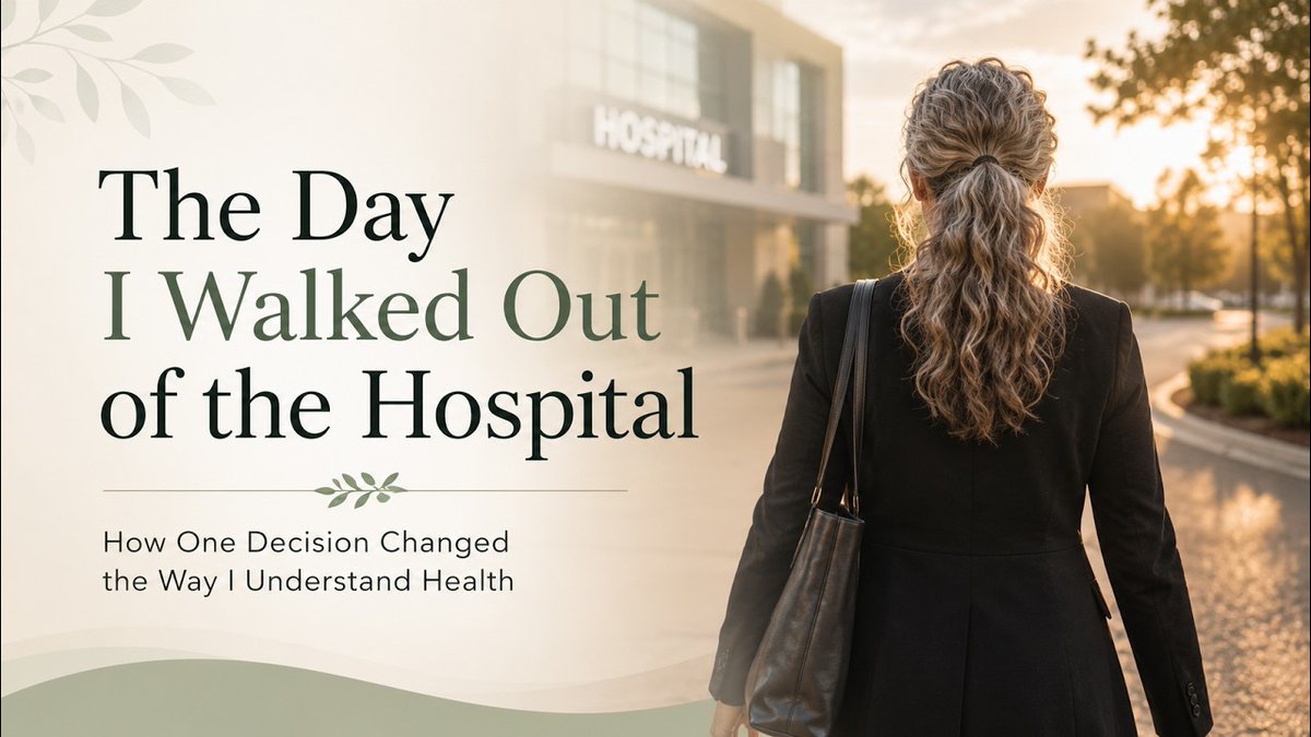 healthwithval's tweet photo. Years ago, I walked into a hospital expecting a simple thyroid test. What I saw made me walk out—and changed the way I thought about health from that day to this.
https://t.co/cIXH2I9h5I https://t.co/zzcwaaa3rD
