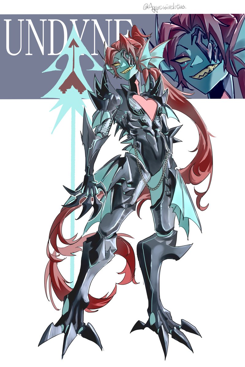 aggressivelotus's tweet photo. Undyne my queen 😭✨
#undertaleㅤ #undyne https://t.co/zDmJbEzJqy