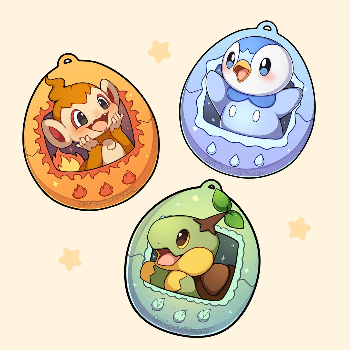 SeviYummy's tweet photo. Sinnoh Starters! Which one do you pick? https://t.co/r5bVES49h4