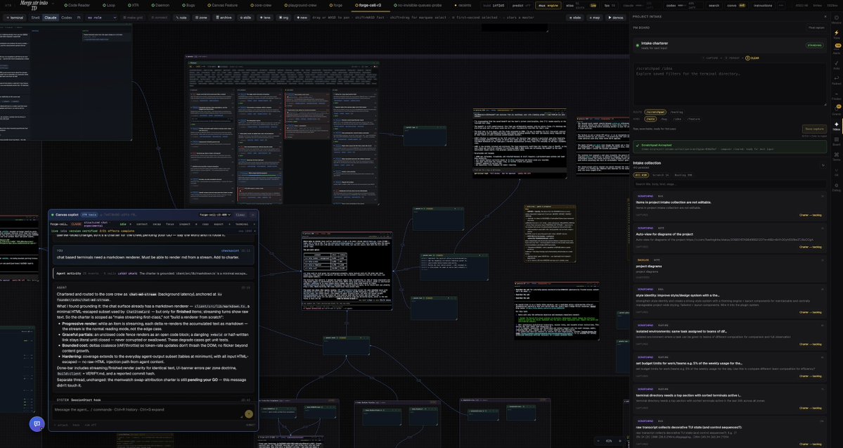 turingjest's tweet photo. "Everything is a plugin" 
Does this mean everyone can finally stop building their own ai harness and infrastructure?
GPUs must be tired of building all those custom ai harnesses and infrastructure over and over again!

guilty btw.
current state of my harness psychosis: https://t.co/78JabR8wab