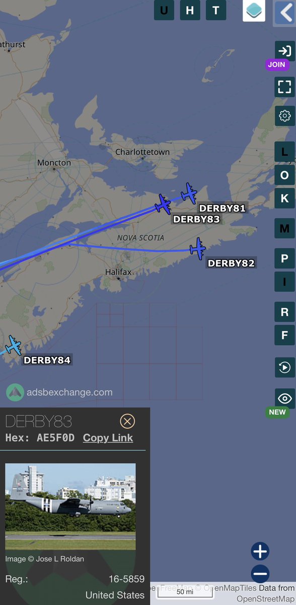 stunorth69's tweet photo. 🇺🇸 #USAF C-30J Super Hercules 
#AE6919/18-5921/DERBY81
#AE695B/15-5932/DERBY82
#AE5F0D/16-5859DERBY83
# AE6205/15-5893/DERBY84

Louisville (KSDF)>Prestwick (EGPK)

@sipjack1776 @JordanWeir45 
@jamjake01 

Credit @BloodyPolitics https://t.co/k7o9qZNHB8