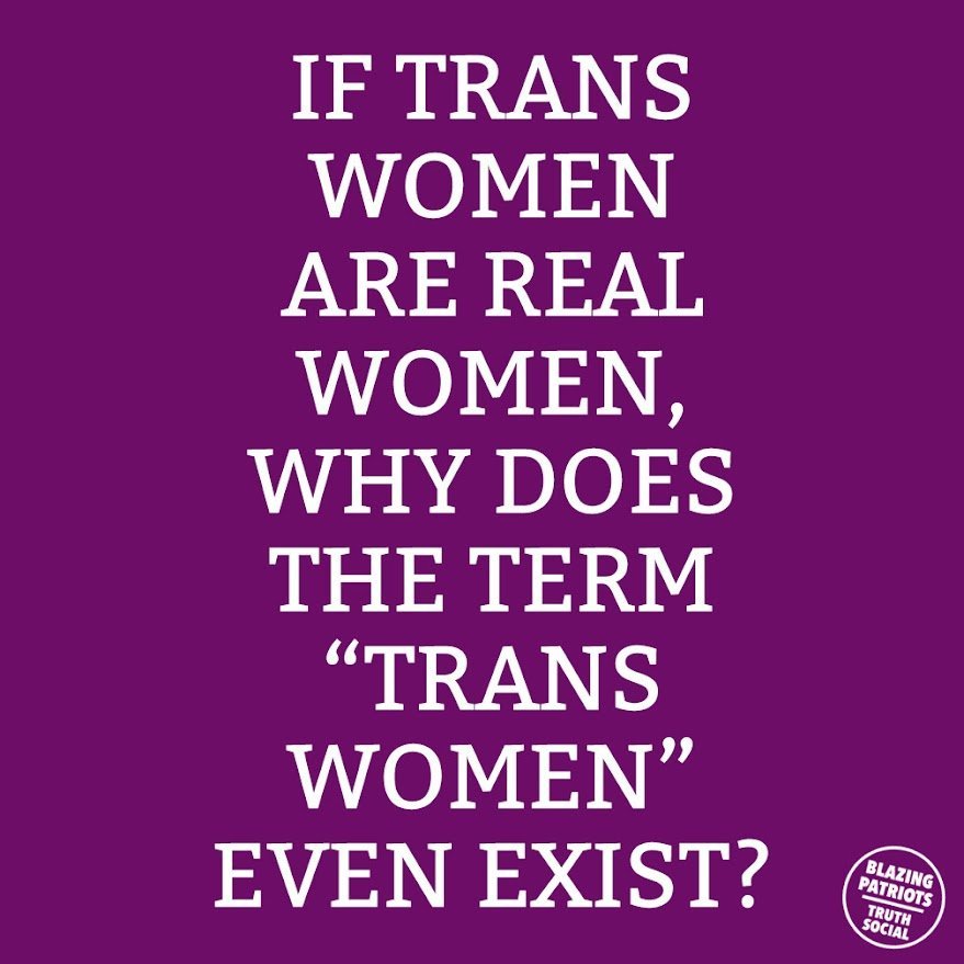A_Schilperoord's tweet photo. @Jonnywsbell "No matter how many surgeries you have, or chemicals you inject, if you are born with male DNA in every cell of your body, you can never become a woman. You're not going to be a woman."
#TranswomanAreConMen
#protectwomansports #protectwoman #protectgirls #commonsense https://t.co/jorb7tfCey