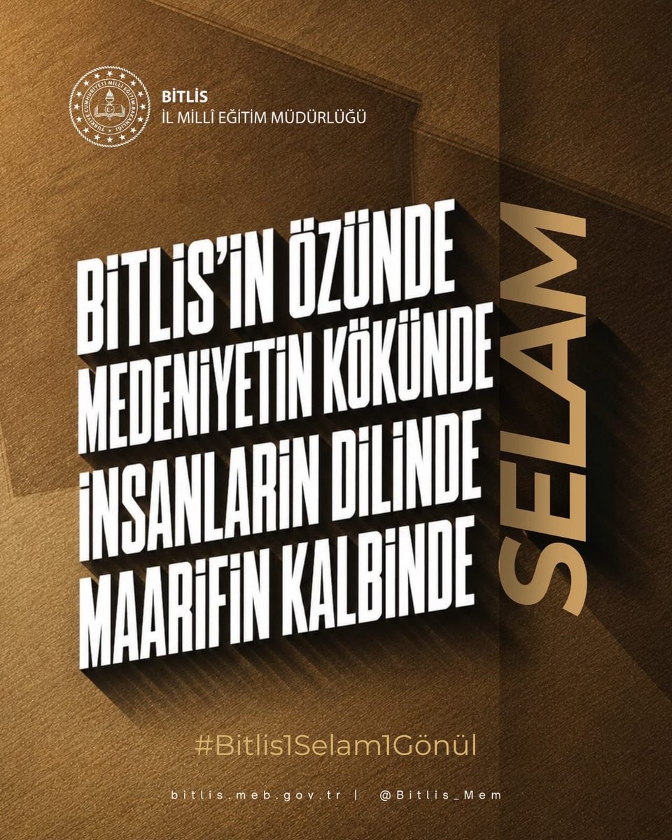 TayfunOzyolcu's tweet photo. Bitlis'in Özünde Selam,
Medeniyetin Kökünde Selam,
İnsanların Dilinde Selam,
Maarifin Kalbinde Selam.

#bitlis1Selam1Gönül
@Yusuf_Tekin @ahmetkarakaya37 https://t.co/RVIj0LH20p