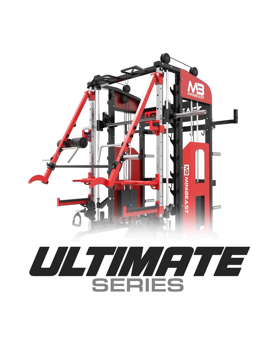 TfInacio's tweet photo. If you had this setup at home, would you still step foot in a commercial gym? 🏋️‍♀️

The Minibeast Ultimate Series brings commercial-grade performance straight to your home. Multi-function combo machines built for everything from squats to pull-ups t... https://t.co/tICr5bhY45
