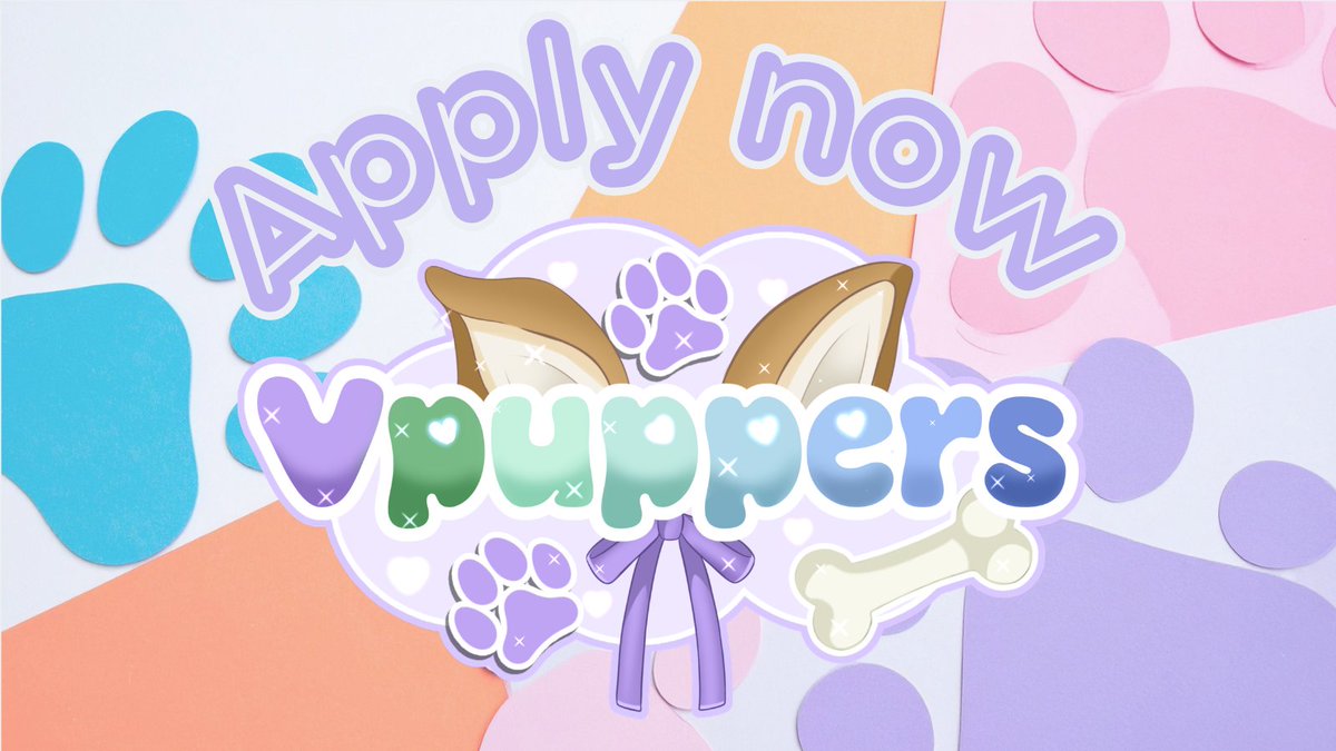 VPuppers's tweet photo. Wanna join a cute group of puppers with maybe a few big dogs(wolves) and a fox or two? Apply now hehe

Link in the comments <3 https://t.co/Mfm0zsPt0M