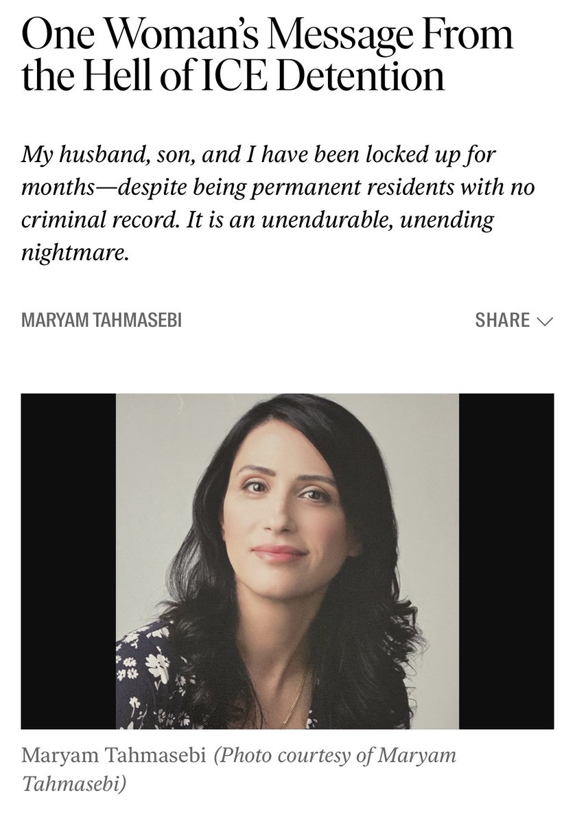 Martin_Sedi's tweet photo. Thank you @ICEgov. Next one: Trita Parsi.

Maryam Tahmasebi is the daughter-in-law of Masoumeh Ebtekar, the former Iranian vice president and 1979 U.S. Embassy hostage crisis spokesperson known as "Screaming Mary".

Please clean all these IRGC terrorists from the U.S.

Thank you @SecRubio.

They don’t deserve to live in the U.S.