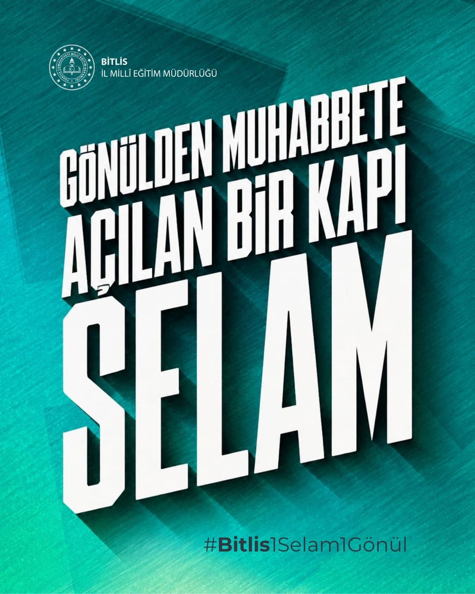 TayfunOzyolcu's tweet photo. Bitlis’imizin aydınlık yarınlarını; birbirine muhabbetle selam veren, kadim mirasına sahip çıkan ve nezaketi kuşanan nesillerimizle birlikte inşa ediyoruz.

#bitlis1Selam1Gönül
@Yusuf_Tekin @ahmetkarakaya37 https://t.co/u5i0ozR4UH