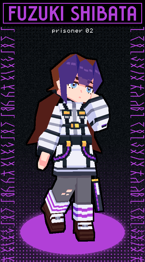 _goldengram's tweet photo. 「✦CHARACTER✦」- 02
#milgram_GOLD #MILGRAM #OCGRAM

Name : Fuzuki Shibata
Prisoner Number 2.
[#02_gold] https://t.co/0EDr4VcxPY