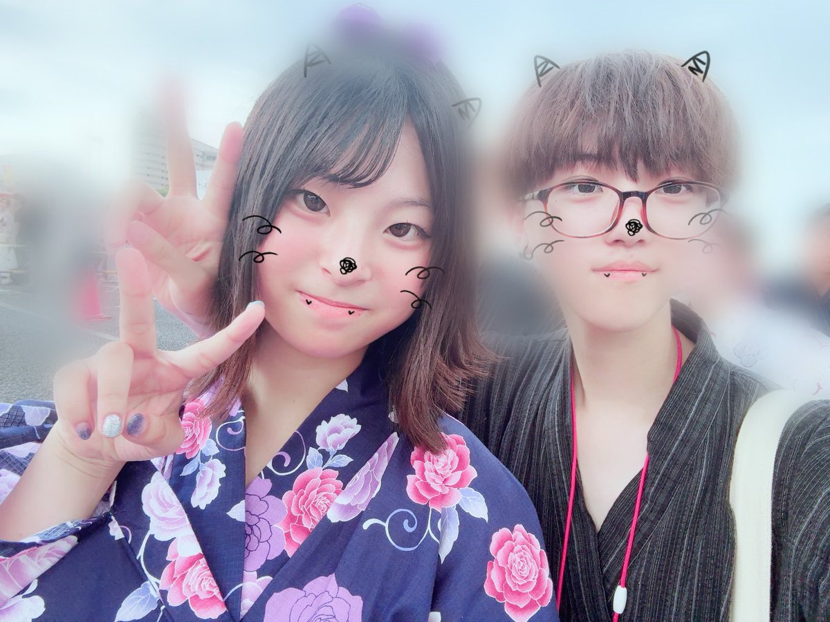 _o9non's tweet photo. 花火でーと #同性カップル https://t.co/KtNjPZfADv