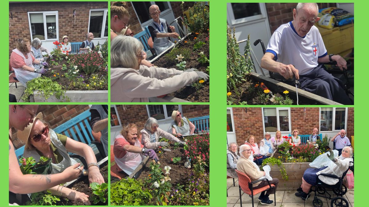 DayDoncaster's tweet photo. #Bhatia #SMILE have been using their skills they have gained at SMILE Horticulture Learning Centre.

We dug out the weeds and planted new flowers in our raised bed.

We can not wait to see the flowers grow!

@DoncasterDamian

#Flowers
#Summer
#Colourful https://t.co/s1IX7JlnXy