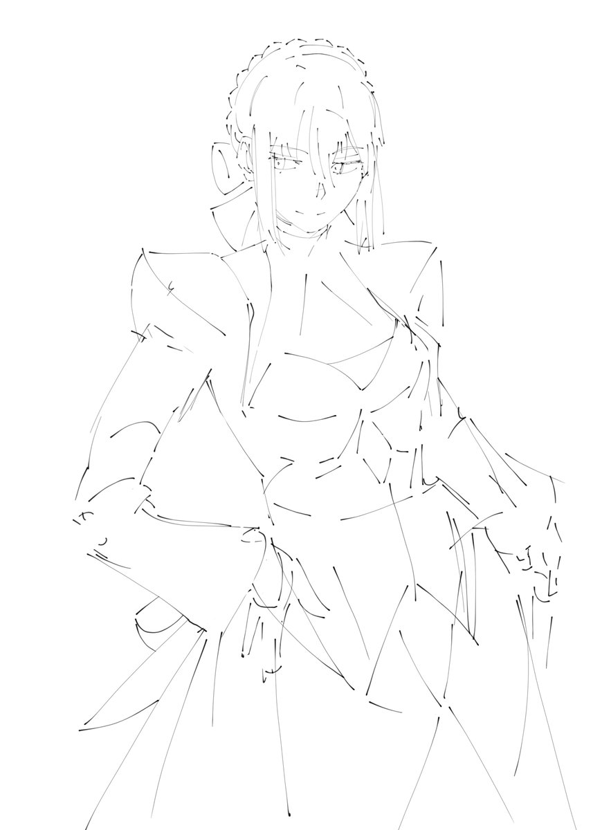 buki_to's tweet photo. Saber Alter https://t.co/oWyV3Qj7eV