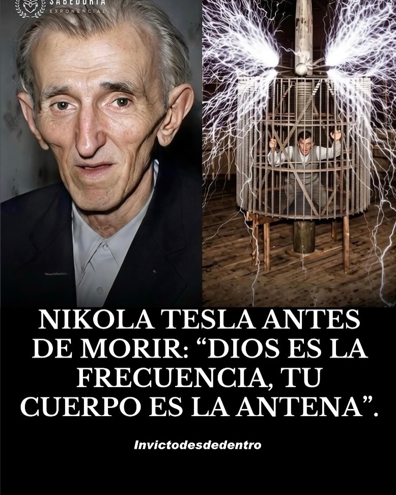 Jefersonnasa_'s tweet photo. Nikola Tesla antes de M0rir: "Dios es la frecuencia, tu Cuerpo es la Antena".

// Hilo // https://t.co/17ZKpMfcV9