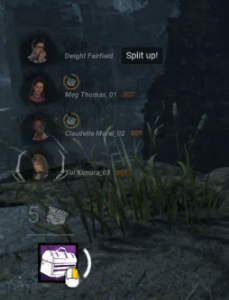 MrFairfield_'s tweet photo. spamming "Split up!" every time I see survs double/triple a gen at the start of a trial https://t.co/PMSCxQwX9l