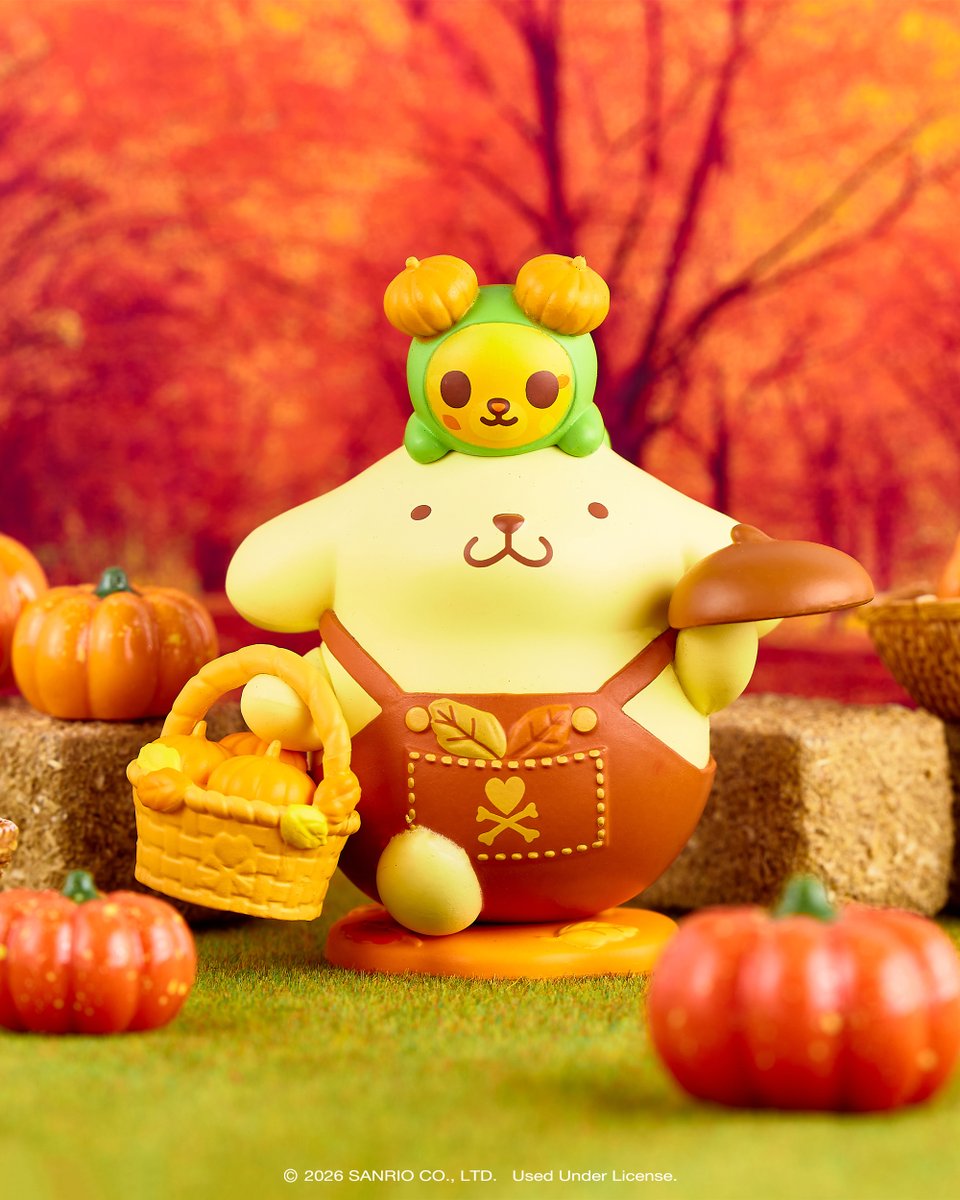 tokidoki's tweet photo. Fall into cozy cuteness with the #tokidoki x @HelloKitty and Friends Pumpkin Spice Series! 🧡🍂🎃 Available on our website! #HelloKittyandFriends #sanrio https://t.co/86XKkKLYEk