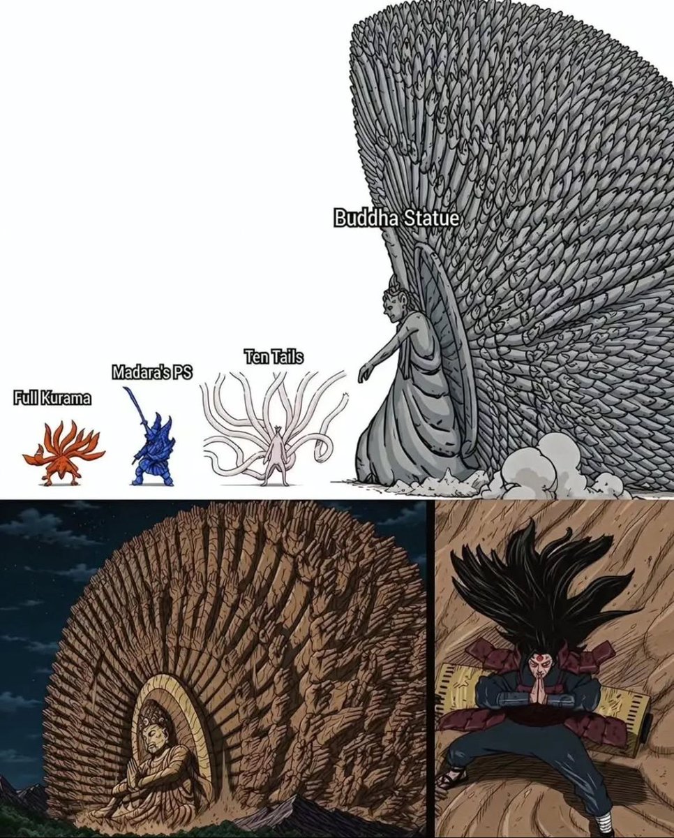 NarutoDaily_'s tweet photo. Hashirama was OP 😭😭 https://t.co/ivLyHkPyQR