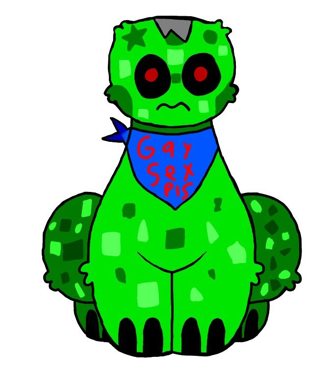 MothiSilky's tweet photo. I made this guy last month. His name is Powder. https://t.co/bXQ1NY4ULa