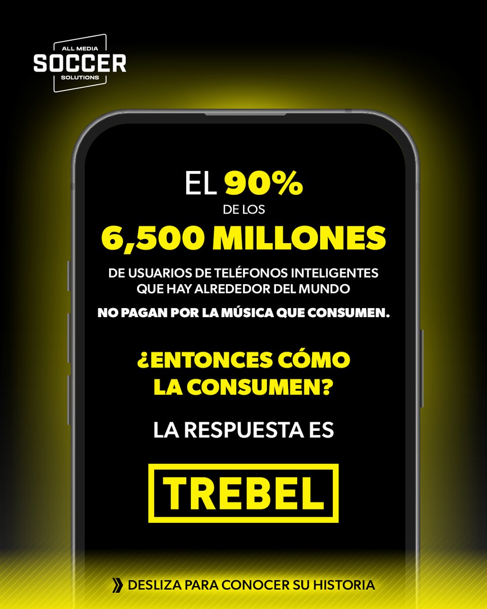 LideresMexicano's tweet photo. Mientras todos pelean por el 10% que paga por streaming, TREBEL conquistó al 90% restante. 🚀 Desde 2018 revolucionan la industria con acceso gratuito, ganando 3 premios de Google en 2023. Un éxito empresarial. 🎧

#TREBEL #Streaming #Negocios https://t.co/KoW5EYcPQY