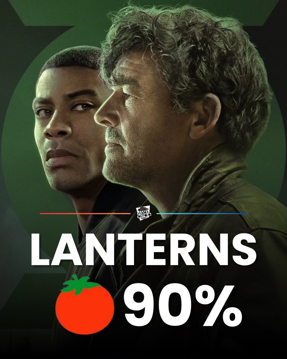GabyMeza8's tweet photo. LE GUSTA A LA CRÍTICA👏

La nueva serie de DC en HBO, LANTERNS, debutó con 90% de la crítica en Rotten Tomatoes. La producción sigue a John Stewart (Aaron Pierre) y Hal Jordan (Kyle Chandler), dos policías intergalácticos que se ven envueltos en un misterio oscuro al investigar un asesinato en el corazón de Estados Unidos.

Creada por Chris Mundy (Ozark), Damon Lindelof (Watchmen) y Tom King (Supergirl: Woman of Tomorrow), la serie se ha posicionado como la respuesta de DC a True Detective, mezclando el thriller policiaco con el universo de superhéroes.

Lanterns se estrena el 16 de agosto en HBO Max. ¿LA VAS A VER?👀