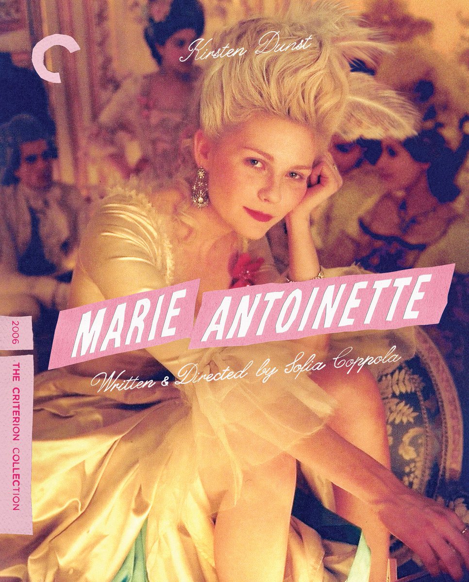 FilmUpdates's tweet photo. Sofia Coppola’s ‘MARIE ANTOINETTE’ is being added to The Criterion Collection in November. https://t.co/rDcph3l08N
