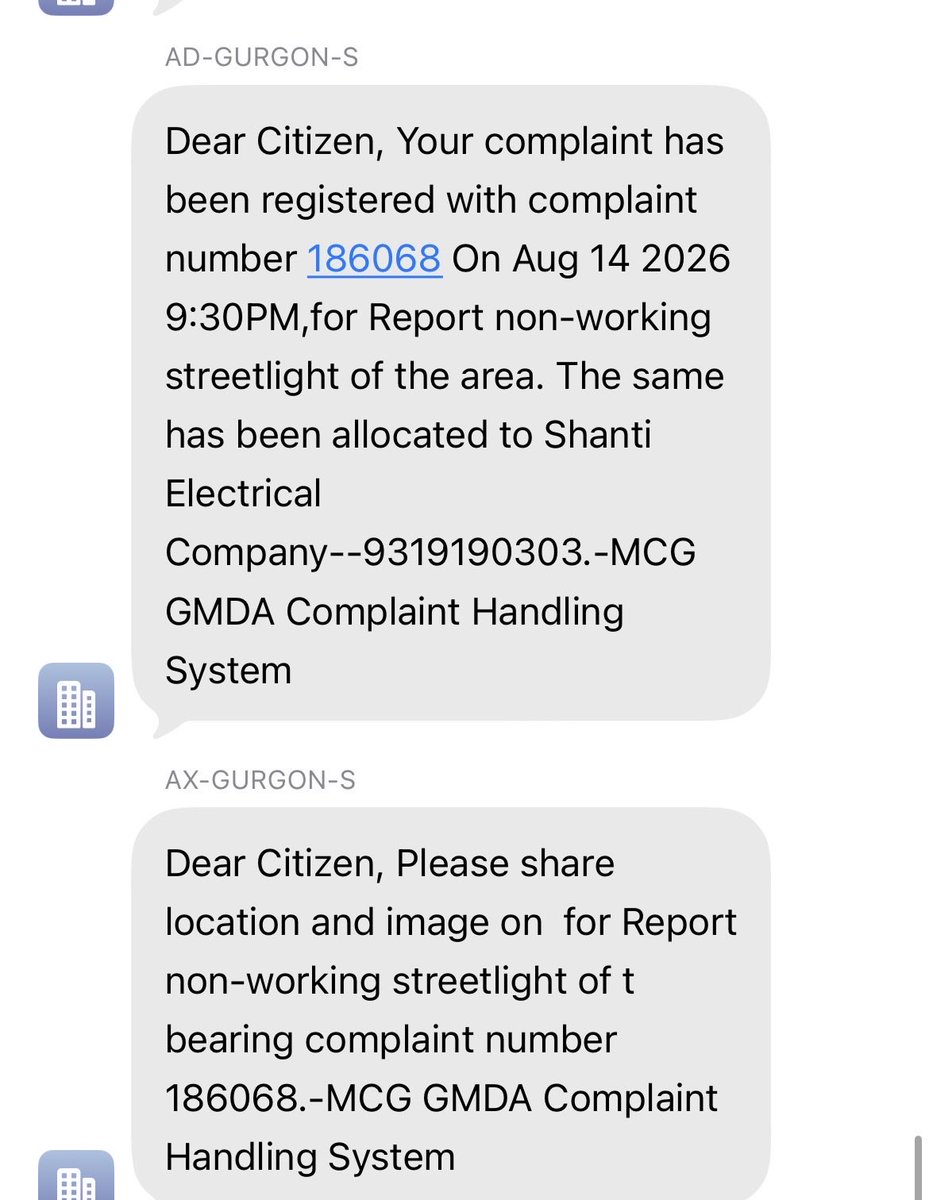 MYADAVN's tweet photo. @MunCorpGurugram All details in Screenshot and Photos ! पिछले 7-8 दिन से स्ट्रीट लाइट बंद पड़ी है , शिकायत पे कोई करवाही नहीं हो रही है । @cmohry @DC_Gurugram कृपया ध्यान दे । टैक्स वसूनले में सबसे आगे निगम । sector -21 , Pocket A. https://t.co/D3esp6bRZT