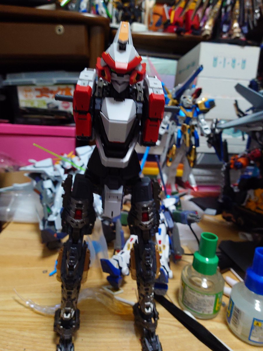 wadasi3's tweet photo. 本日のレーバテインはここまで
足が付いたよ https://t.co/whTXNyEtcq