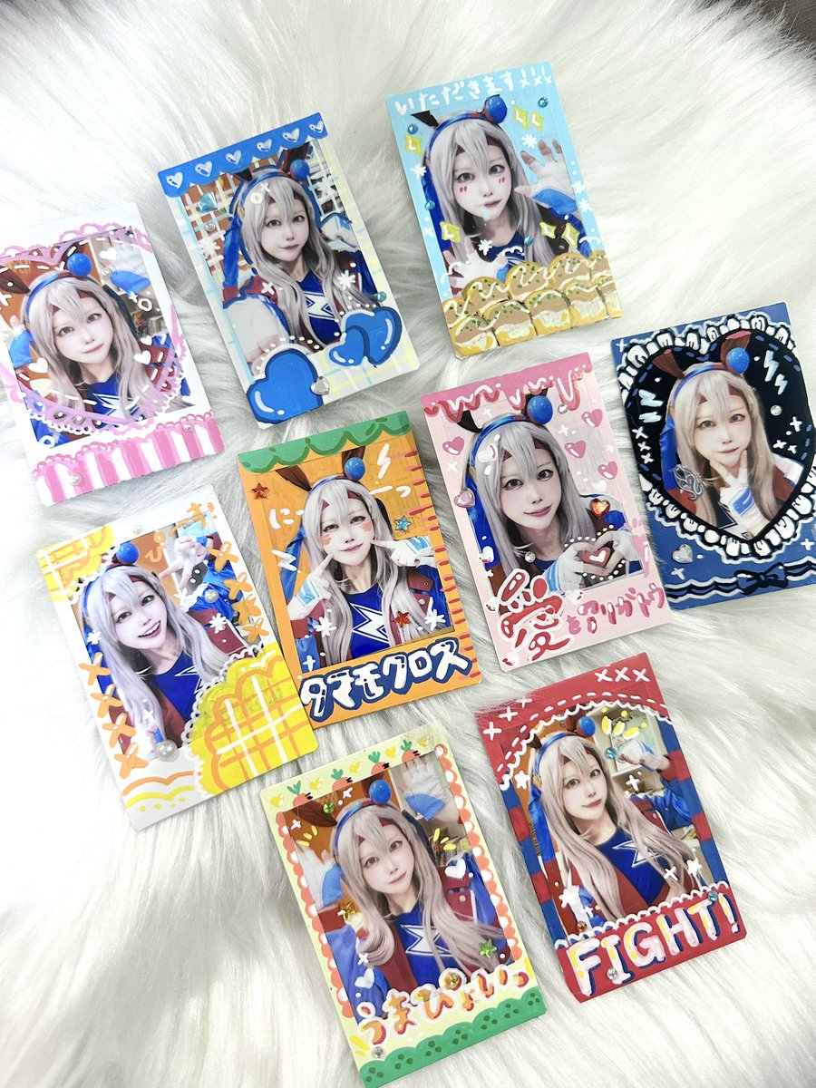 チェキこんな感じです！ 楽しくていっぱい描いた！(^-^)V ぜひ