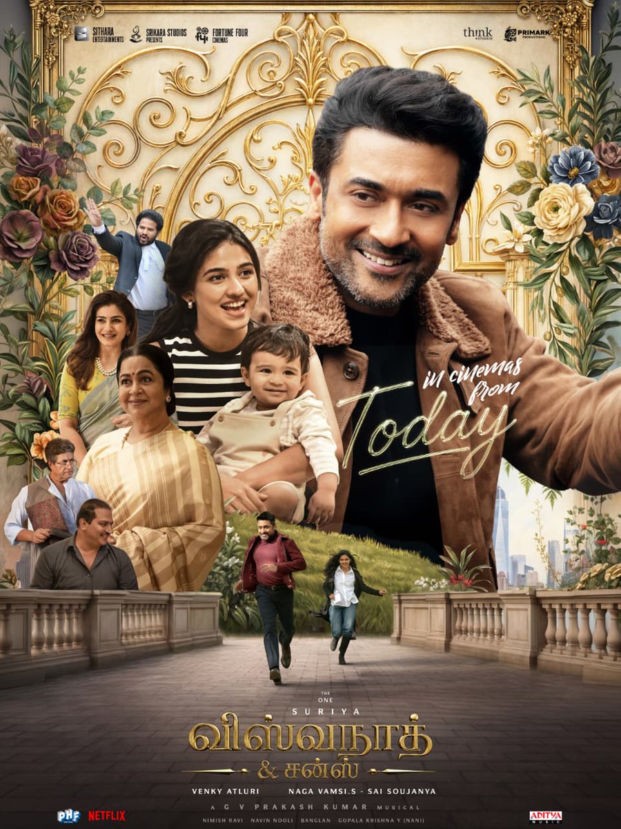 TamilinfoboothC's tweet photo. #VishwanathAndSons #VASfromToday
@Suriya_offl #VenkyAtluri @_mamithabaiju @realradikaa @TandonRaveena @gvprakash @vamsi84 @NavinNooli @NimishRavi @Banglan16034849 @balajesaar #SaiSoujanya @ynakg2 @SitharaEnts @Fortune4Cinemas #SrikaraStudios @ThinkStudiosInd @proyuvraaj https://t.co/Yvp8Tg8vxA