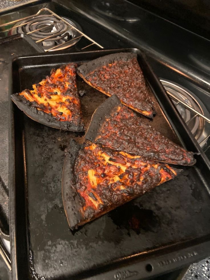 saintdrowned's tweet photo. I think I may have slightly overcooked it. https://t.co/X5Tu2S0Saw