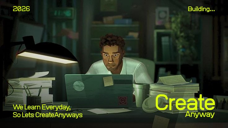 Johsil_Creative's tweet photo. Let Build Anyways Universe 🌍🧑‍💻
#createanyway26 https://t.co/Wi1msgtj5O