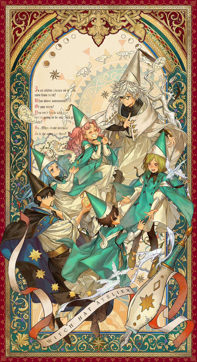 ddengart's tweet photo. Witch Hat Atelier https://t.co/Crkg6xxn6x