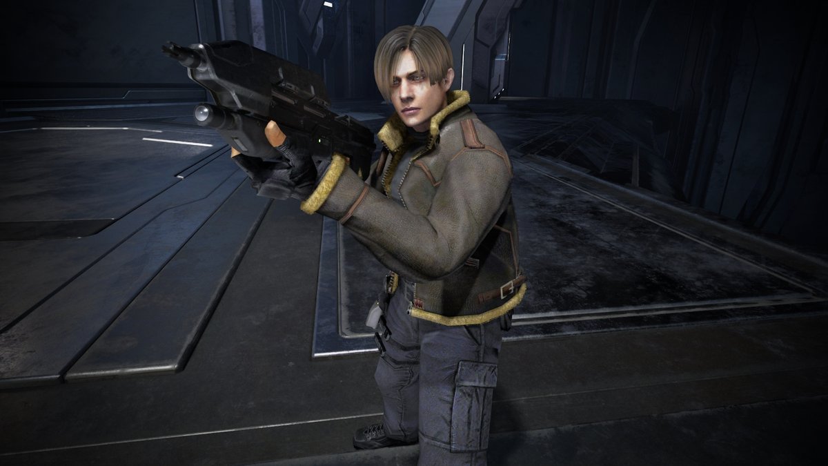 Glitch597O's tweet photo. And finally, Leon S. Kennedy for Master Chief in Campaign Evolved!

Had to choose his best version of course! And make sure the right parts of him are shiny and/or metallic, have fur on the Jacket and more!

Mod is available here! https://t.co/U0bkMZeYNs https://t.co/1tzUViKXGD