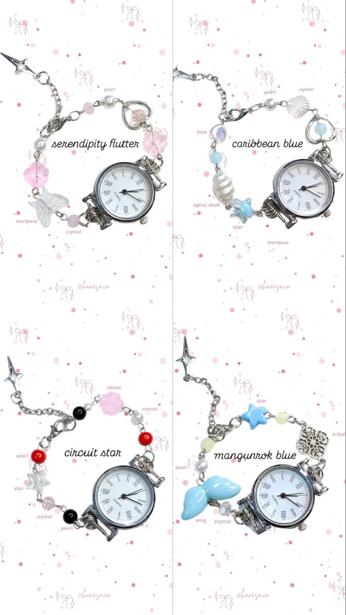 hanesaccessory's tweet photo. @twezdey wts watch beaded bracelet 👀✨
💰 50k-85k
🌧️ dom bogor 
✅ custom size | custom design 
˚˖𓍢ִ everything u need is right here. 🎀✨
https://t.co/VUeWBRRdbU https://t.co/DHudmKzmVO