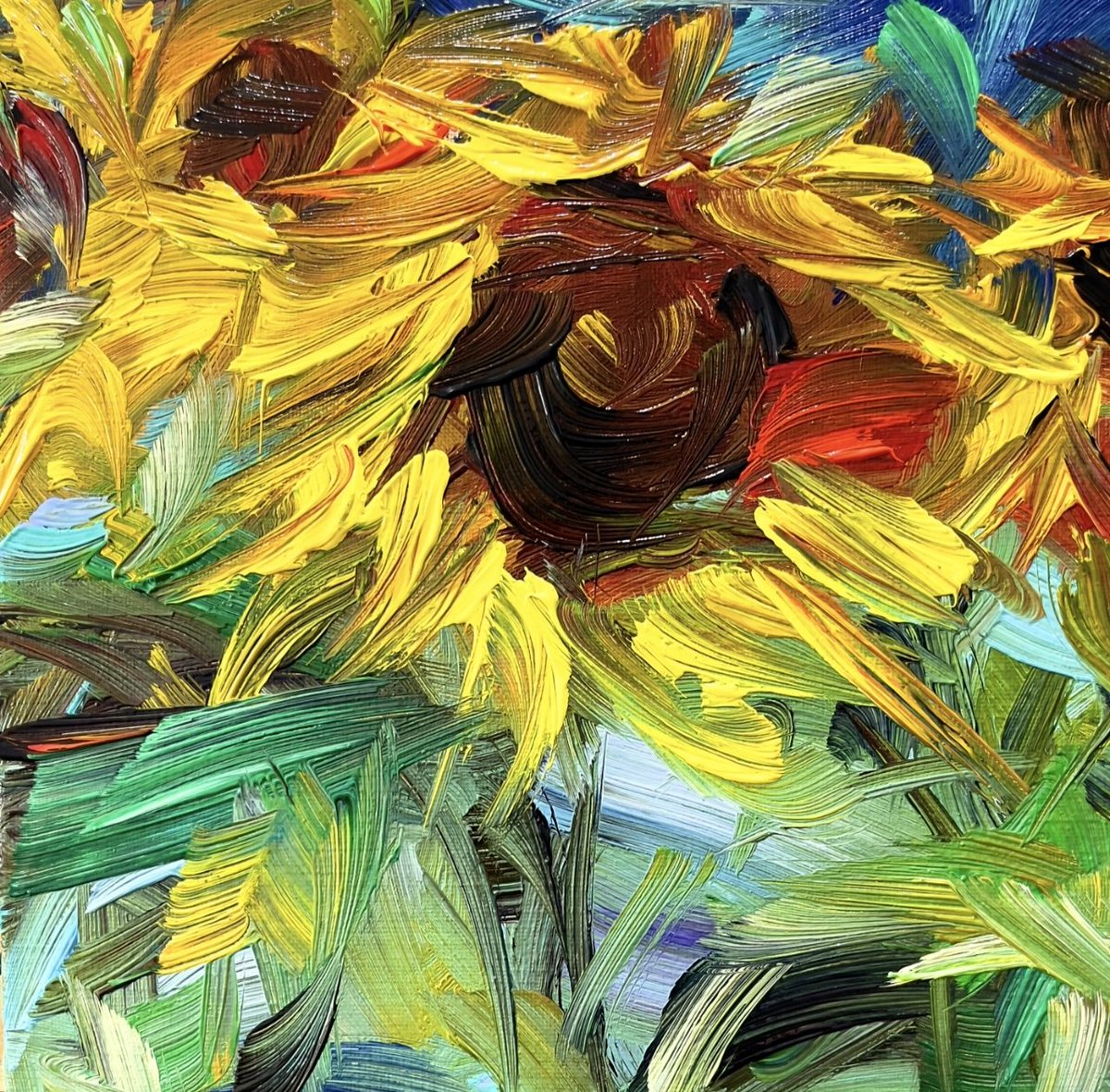 vera_kober_art's tweet photo. My painting of sunflower https://t.co/UChs5PxBjV