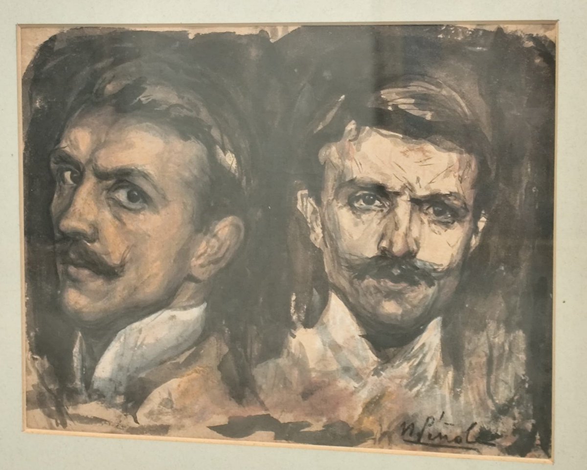 AlegraGarciaGar's tweet photo. #Muyfan de los autorretratos del pintor asturiano Nicanor Piñole (1878-1978) 👨🎨
Estos pueden verse en el Museo Nicanor Piñole de Gijón (@MuseosGijon) y en el @MBellasArtesAs https://t.co/aXLGfjWWQB