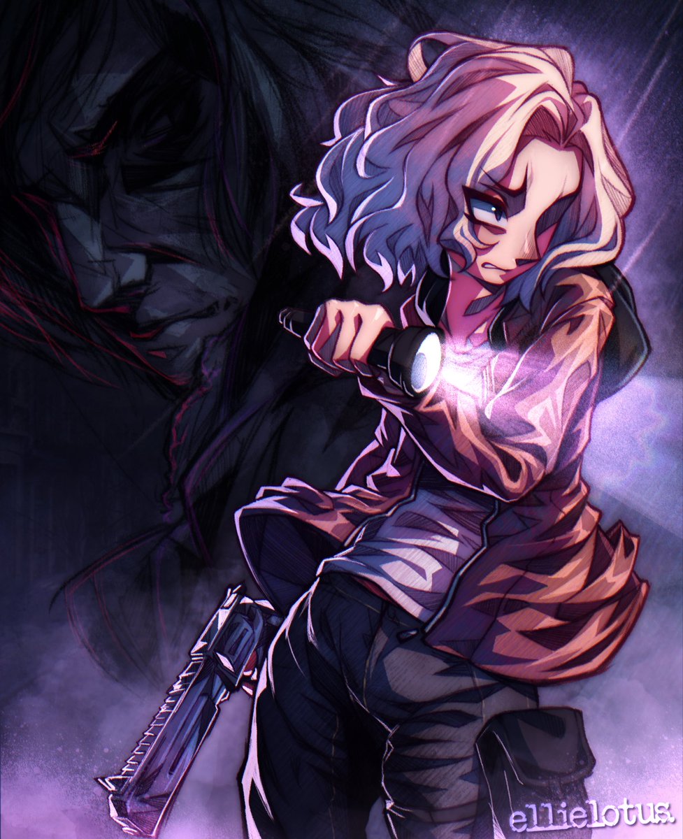 ellielotusart's tweet photo. Grace Ashcroft! ☂️🌃✨

#ResidentEvilㅤ #fanart https://t.co/22EgRKSgt5
