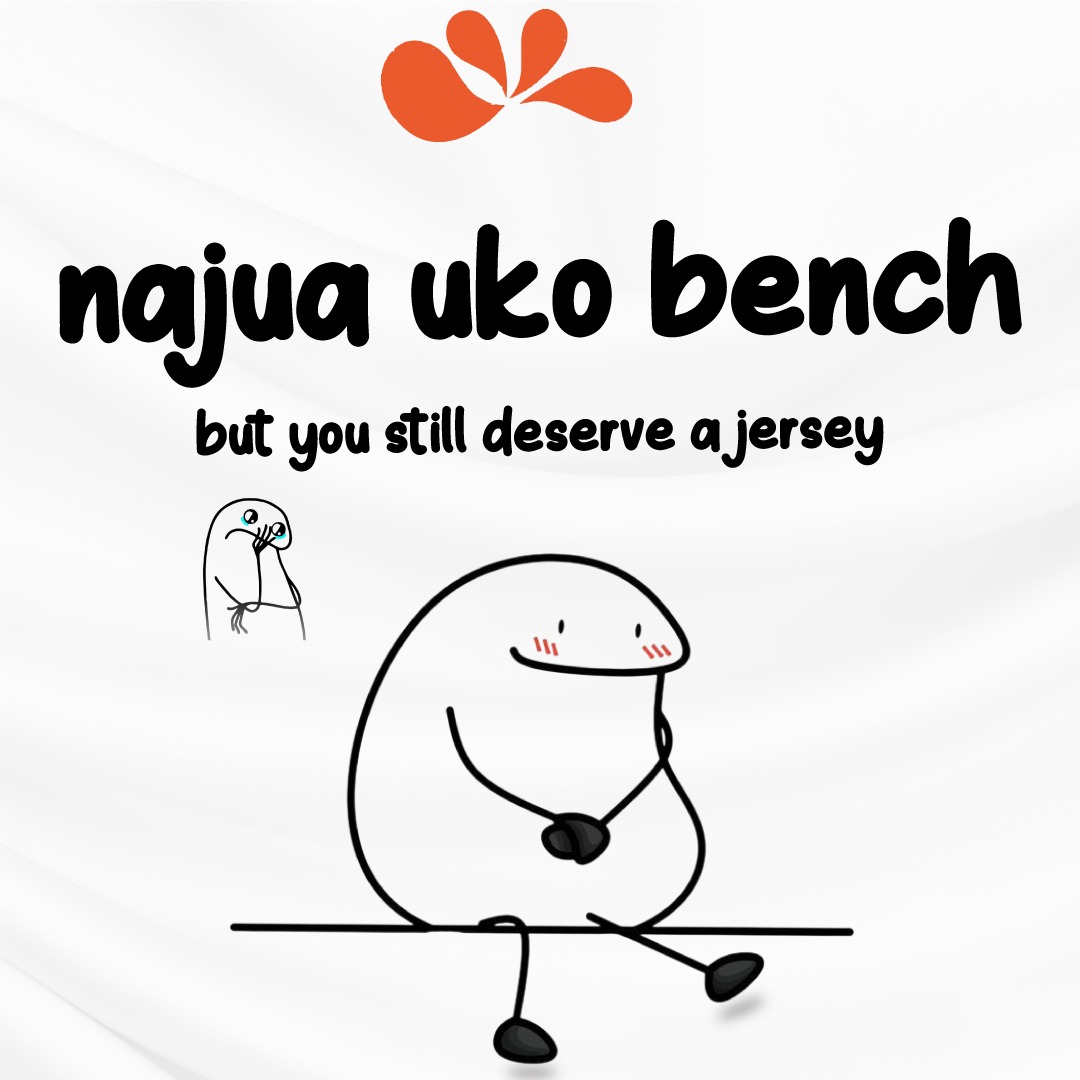 hensasolutions's tweet photo. ⚽😂 Najua uko bench… but you still deserve a jersey! 🔥
Whether you’re the star player, the super-sub or the loudest fan on the bench 😅  get your team jersey customised to your preference! 👕🙌
📲 DM us and let’s kit out your team!
🌐 https://t.co/TPicCdC2Mo
#TeamJersey #CustomJerseys #FootballKenya #TeamSpirit #CustomMade #HensaSolutions